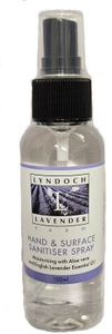 Lavender Hand & Surface Sanitiser Spray